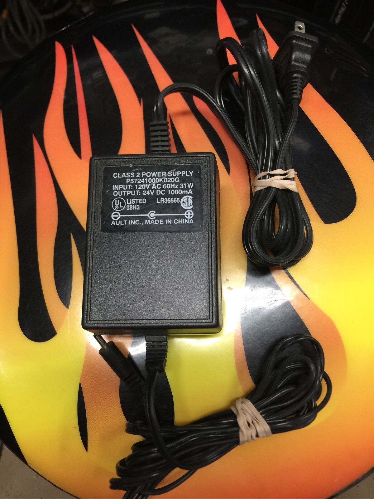 *Brand NEW* AULT INC. 24V DC 1000mA AC DC Adapter P57241000K020G POWER Supply